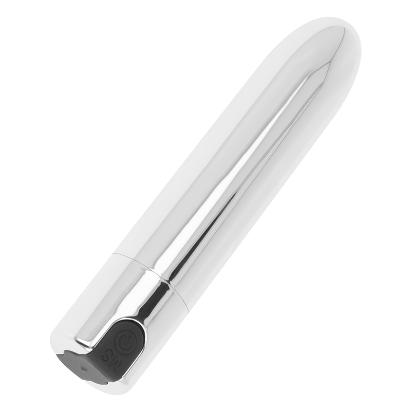 OHMAMA – SILVER VIBRATING BULLET 9.5 CM