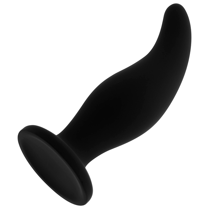 OHMAMA – CURVED SILICONE ANAL PLUG P-POINT 12 CM