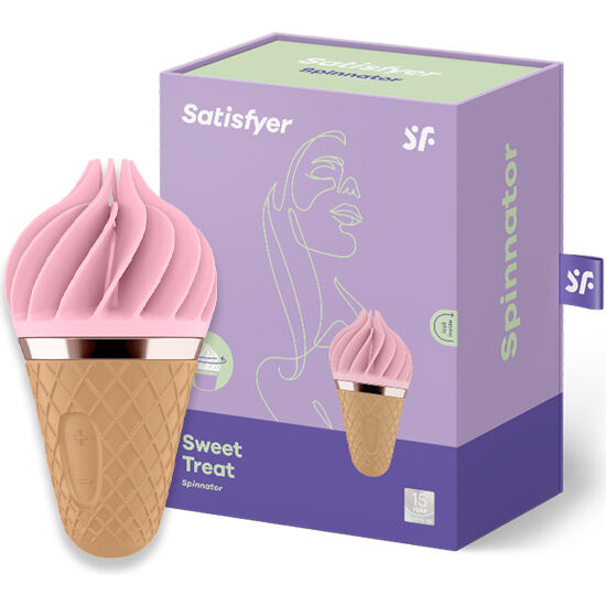 SATISFYER – SWEET TREAT SPINNATOR NEGRO
