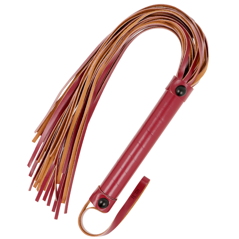FETISH SUBMISSIVE DARK ROOM – VEGAN LEATHER WHIP