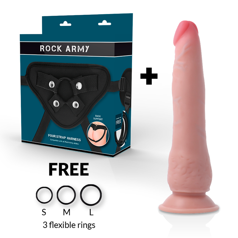 ROCKARMY – HARNESS + DUAL DENSITY CRUSADER 21.5 CM -O- 4.46 CM